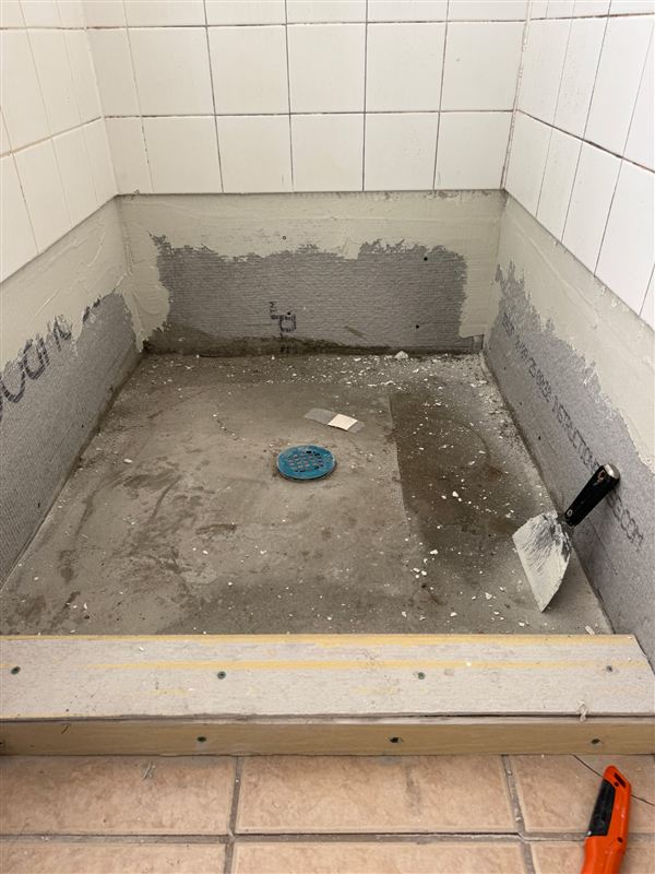 Plumbing work